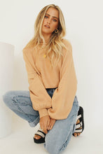 Load image into Gallery viewer, Friday Wines Knit Top // Beige