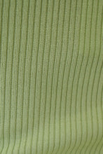 Load image into Gallery viewer, Summer Notes Ribbed Knit Top // Sage