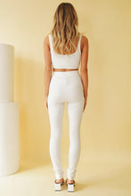 Load image into Gallery viewer, NY Street Style Ribbed Set // White