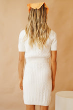Load image into Gallery viewer, Women In Film Knit Skirt // White