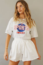 Load image into Gallery viewer, Strolling Down Los Angeles Shorts // White