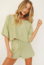 Load image into Gallery viewer, Boyfriend Knit Top // Sage