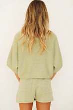 Load image into Gallery viewer, Boyfriend Knit Shorts // Sage