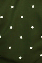 Load image into Gallery viewer, All Night Tie Front Top // Green