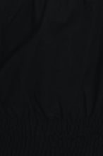 Load image into Gallery viewer, Parisian Friends Tie Front Top // Black