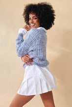 Load image into Gallery viewer, Above The Clouds Knit // Blue