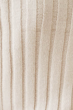 Load image into Gallery viewer, Wild West Ribbed Knit Top // Natural