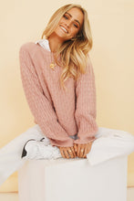Load image into Gallery viewer, Morning Sun Knit // Rose