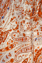 Load image into Gallery viewer, VG Stevie Nicks Tie Back Mini Dress // Paisley