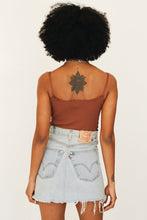 Load image into Gallery viewer, Only Natural Ribbed Knit Cami // Chocolate