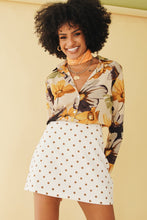 Load image into Gallery viewer, Sunset Walks Mini Skirt // Spot