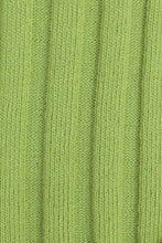 Load image into Gallery viewer, Sunset Cocktails Button Front Knit Top // Lime