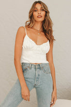 Load image into Gallery viewer, VG Her Instinct Silky Cami // White