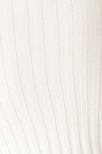 Load image into Gallery viewer, Sunset Cocktails Button Front Knit Top // White