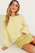 Load image into Gallery viewer, Morning Sun Knit // Lemon