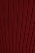 Load image into Gallery viewer, Kit Button Front Knit Top // Burgundy