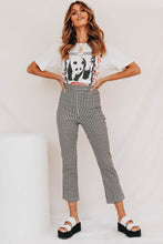 Load image into Gallery viewer, Life On Mars Check Pants // Black