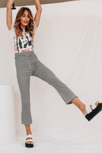 Load image into Gallery viewer, Life On Mars Check Pants // Black