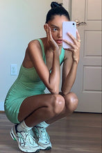 Load image into Gallery viewer, VG An Obsession Knit Mini Dress // Sage