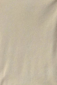 A Band Member Ribbed Top // Natural