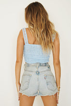 Load image into Gallery viewer, VG Vintage Feeling Lace Top // Sky
