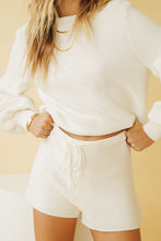 Load image into Gallery viewer, Life In Italy Knit Top // White
