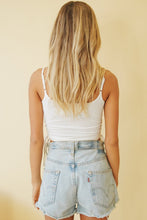 Load image into Gallery viewer, From Backstage Drawstring Top // White
