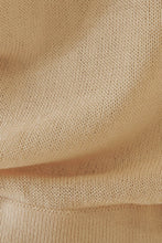 Load image into Gallery viewer, Less Is More Tie Front Knit Top // Natural

