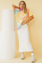 Load image into Gallery viewer, VG Watch The Runway Ribbed Midi Skirt // White
