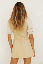 Load image into Gallery viewer, Girl Revolution Mini Dress // Sand
