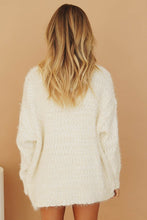 Load image into Gallery viewer, Vineyards Button Front Knit Cardigan // Cream
