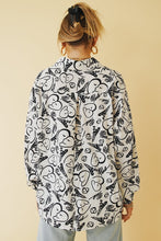Load image into Gallery viewer, VG Nights In Paris Button Front Shirt // Print
