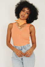 Load image into Gallery viewer, The Sunset Knit Top // Tangerine
