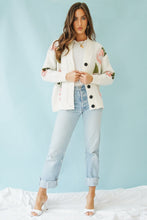Load image into Gallery viewer, Paris Streets Knit Cardigan // Floral
