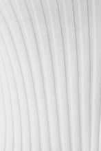 Load image into Gallery viewer, Top Down Button Front Knit Top // White

