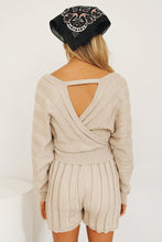 Load image into Gallery viewer, Take The Lead Knit Set // Taupe
