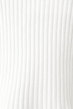 Load image into Gallery viewer, At First Sight Button Front Knit Top // White
