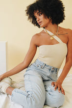 Load image into Gallery viewer, These Nights One-Shoulder Knit Top // Natural
