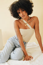 Load image into Gallery viewer, These Nights One-Shoulder Knit Top // Natural
