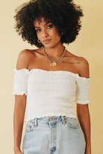Load image into Gallery viewer, New Age Knit Top // White
