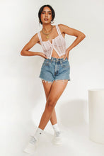 Load image into Gallery viewer, VG Vintage Feeling Lace Top // Pink
