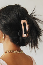 Load image into Gallery viewer, French Beach Hair Clip // Peach
