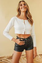 Load image into Gallery viewer, Sunday Social Knit Top // White
