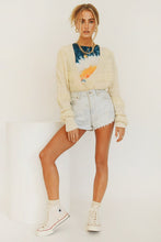 Load image into Gallery viewer, Sundown Knit Top // Cream
