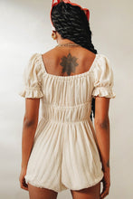 Load image into Gallery viewer, VG Last Days Of Summer Knit Playsuit // Natural
