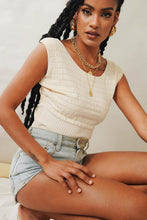 Load image into Gallery viewer, More Than A Feeling Knit Top // Natural
