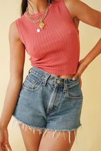 Load image into Gallery viewer, Wake Up Ribbed Knit Top // Hot Pink
