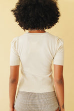 Load image into Gallery viewer, This Way Knit Top // Cream
