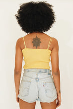 Load image into Gallery viewer, Texas Sun Ribbed Knit Cami // Mustard
