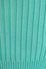 Load image into Gallery viewer, Feel Good Summer Knit Top // Aqua
